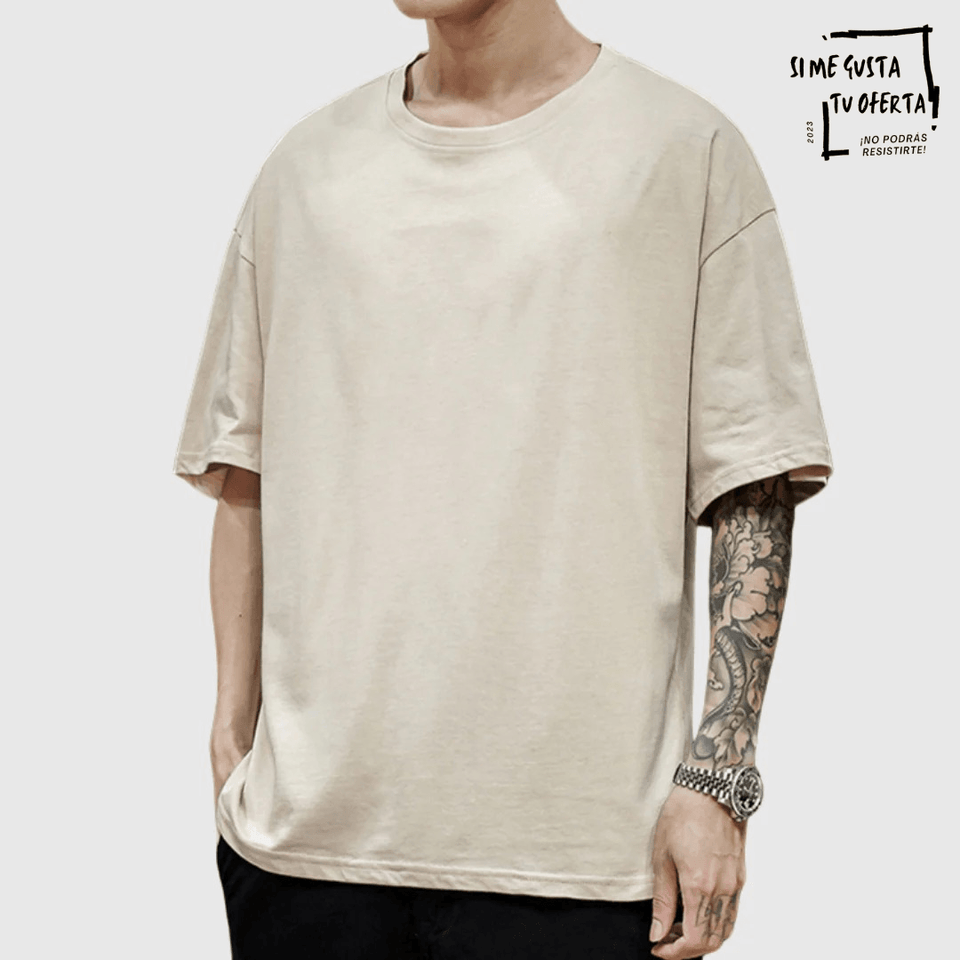 POLOS OVERSIZE DE ALGODÓN