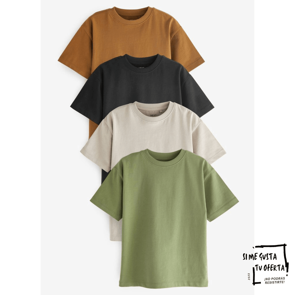 POLOS OVERSIZE DE ALGODÓN