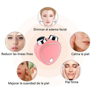 MASAJEADOR FACIAL MICROCORRIENTE + GEL