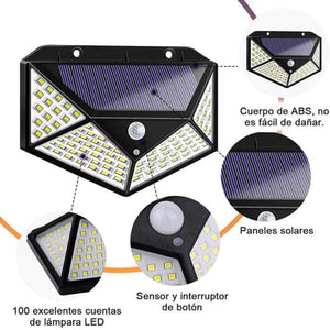 LAMPARA SOLAR CON SENSOR DE MOVIMIENTO