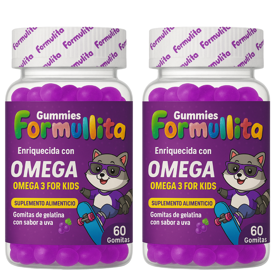 GOMITAS OMEGA 3  PARA NIÑOS (Gomitas)