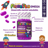 GOMITAS OMEGA 3  PARA NIÑOS (Gomitas)
