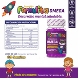 GOMITAS OMEGA 3  PARA NIÑOS (Gomitas)