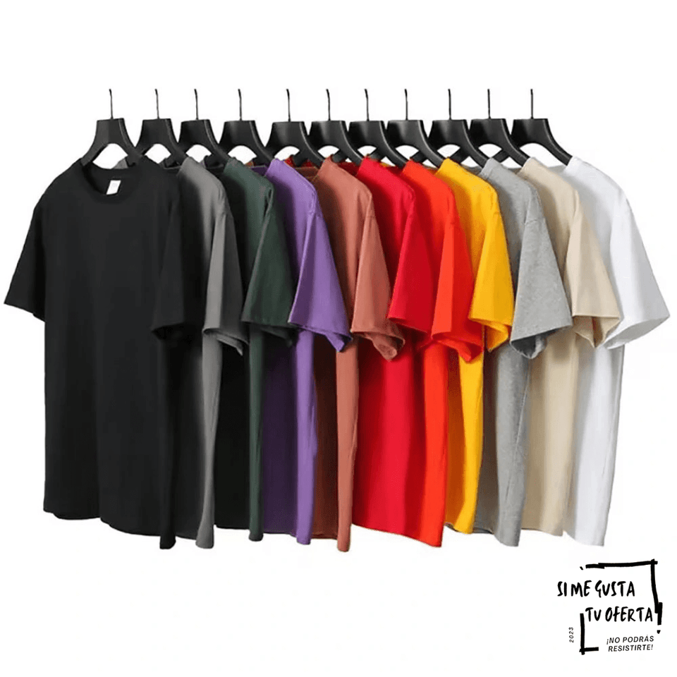 POLOS OVERSIZE DE ALGODÓN