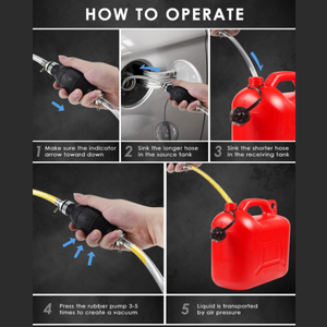 🔥BOMBA MANUAL PARA EXTRAER GASOLINA🔥