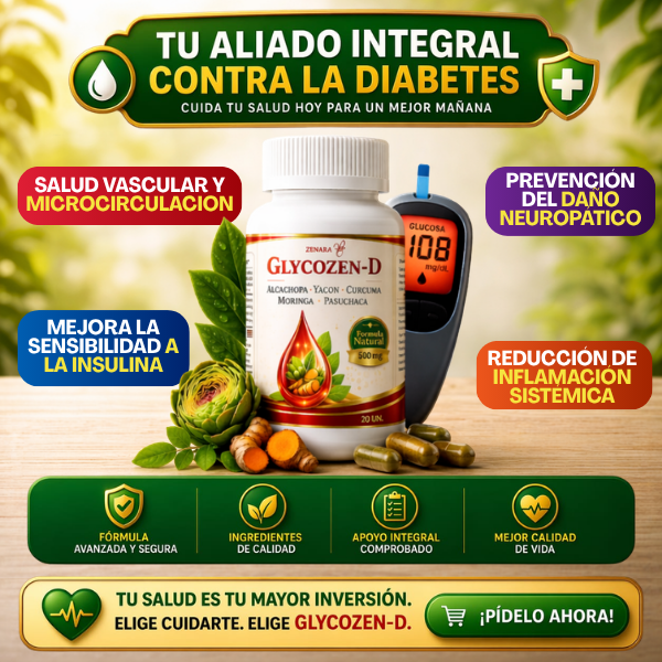GLYCOZEN-D: EQUILIBRIO NATURAL PARA TU GLUCOSA