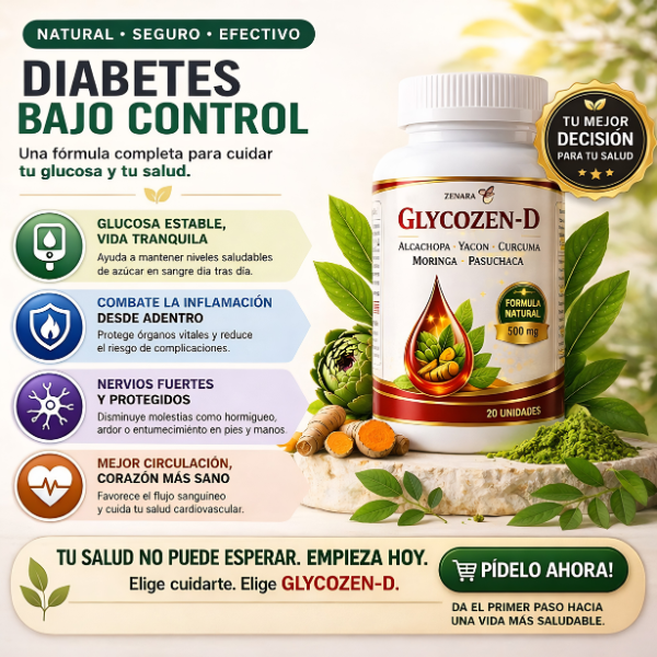 GLYCOZEN-D: EQUILIBRIO NATURAL PARA TU GLUCOSA