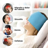 GORRO GEL PARA EL DOLOR DE CABEZA Y LA MIGRAÑA