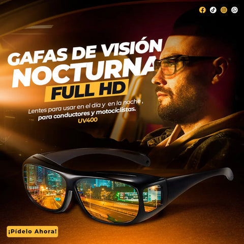 LENTES HD VISION DE DIA Y NOCHE