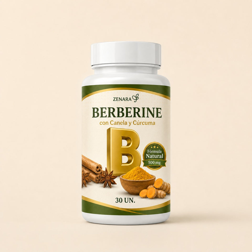 BERBERINE con Canela y Cúrcuma