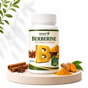 BERBERINE con Canela y Cúrcuma