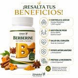 BERBERINE con Canela y Cúrcuma